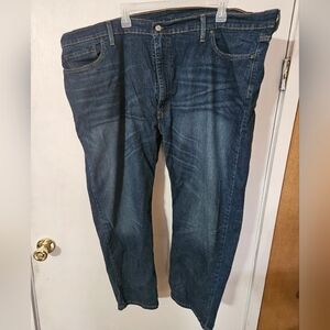 MENS Levi's Relaxed Fit Dark Blue Jeans